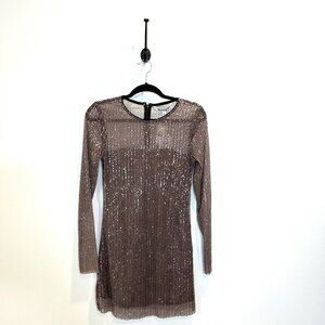 NWT Walter Baker Women’s XS Sequin Mini Dress Bellini Bodycon